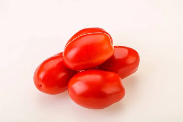 Poucos Vermelho Brilhante Saboroso Tomate Heap — Fotografia de Stock