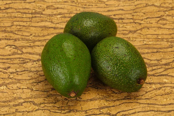 Abacate Dietético Verde Maduro Supercomida Para Vegan — Fotografia de Stock