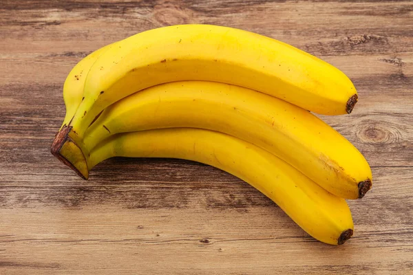 Édes Ízletes Banánkupac Háttérben — Stock Fotó