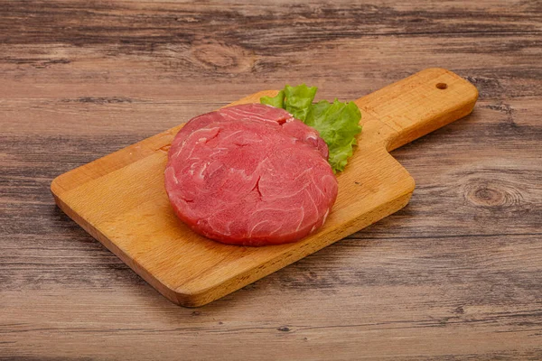 Roh Thunfisch Steak Zum Grillen — Stockfoto