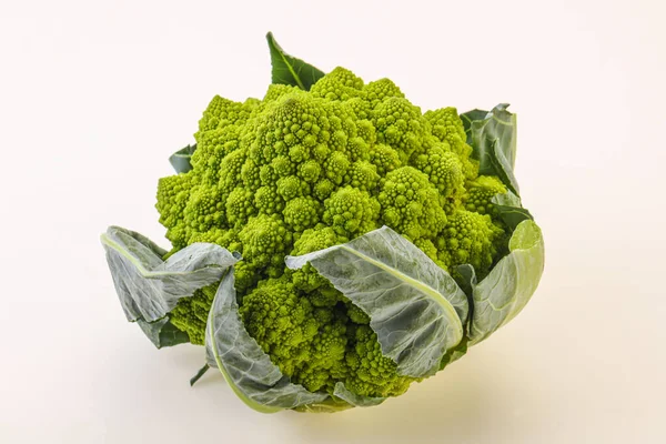 Økologisk Deilig Vegetabilsk Mat Romanesco Kål – stockfoto