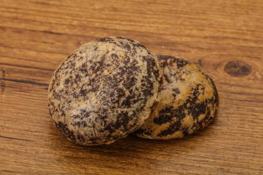 Tatlı ve lezzetli Rus zencefilli çörek yığını