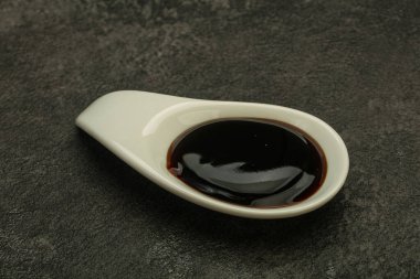 Asya mutfağı. Kasede geleneksel istiridye sosu.