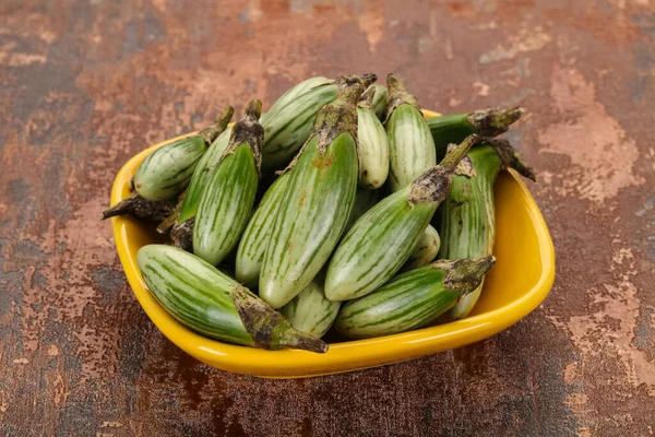 Kasede yeşil Asyalı patlıcan