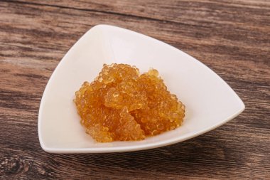 Pike ROE atıştırmak için kasede