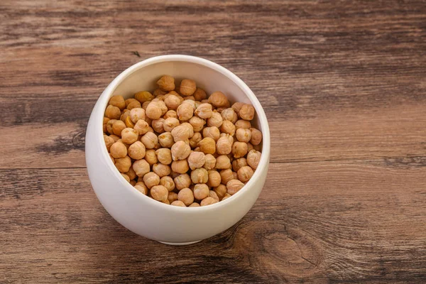 Veganistische Keuken Natuurlijke Droge Kikkererwtenhoop — Stockfoto