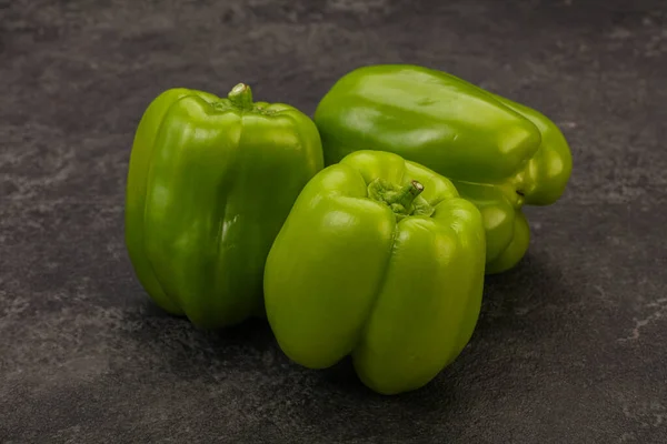 绿甜椒蔬菜堆 — 图库照片