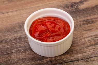 Meksika acılı acı biber sosu kasede