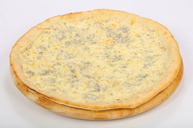 İtalyan sıcak ve lezzetli Dört peynirli pizza