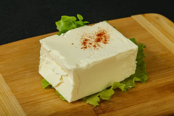 Queso Lácteo Feta Blando Tradicional Griego —  Fotos de Stock