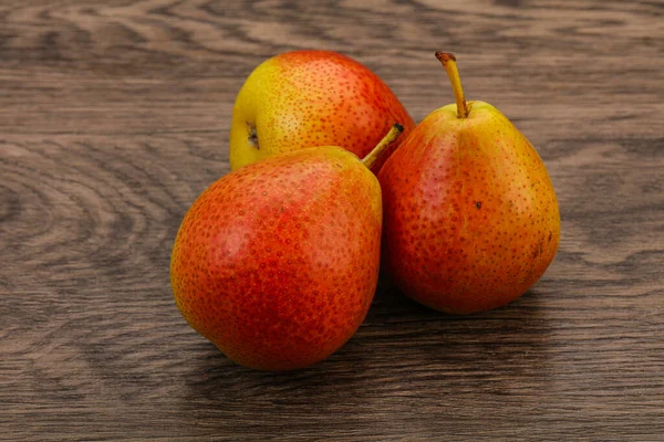 Doce Saboroso Fruta Truta Pera Madura — Fotografia de Stock