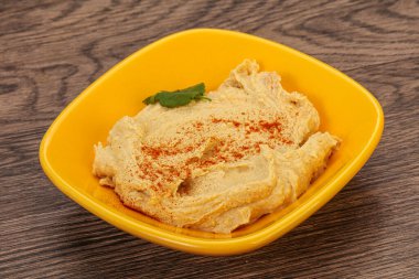 Vegan diyeti - paprikalı humus