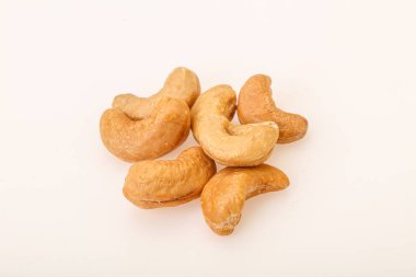 Doğal organik kaju fıstığı yığını.