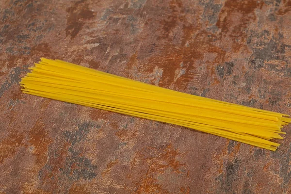 Trockene Rohe Spaghetti Bereit Für Bowling — Stockfoto