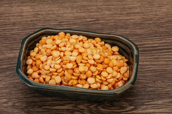 Guisantes Secos Para Cocinar Tazón —  Fotos de Stock