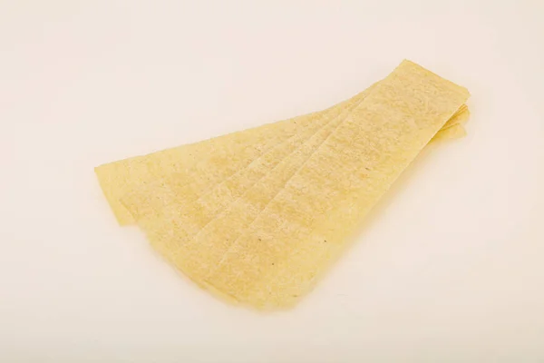 Natuurlijke Vet Gezouten Aardappel Chips Hoop — Stockfoto