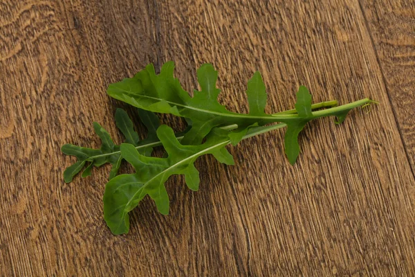 Green fresh ripe Rocket leaves