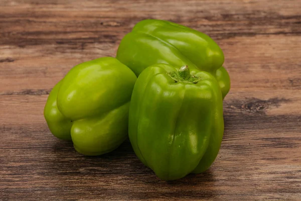 Grön Söt Paprika Grönsaker Hög — Stockfoto