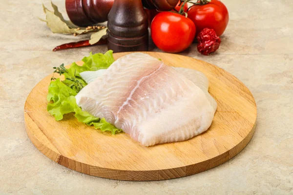 Raw pangasius fillet fish for cooking