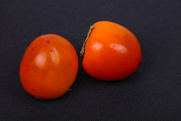 Sladké Chutné Rioe Persimmon Ovoce — Stock fotografie