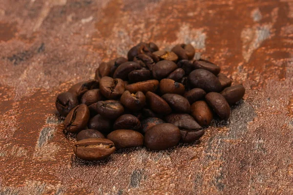 Grãos Café Torrados Prontos Para Cozinhar — Fotografia de Stock