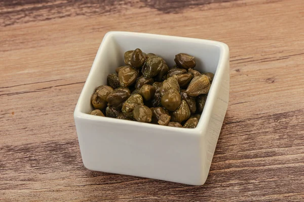 Tasty Marinated Capers Bowl — Stock Photo, Image