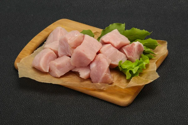 Свежее Мясо Свинины Готово Приготовлению — стоковое фото