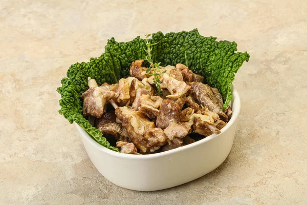 Kavanozda baharatlı kuzu eti