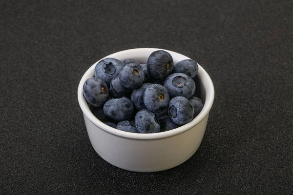 Ripe sweet tasty natural blueberries heap