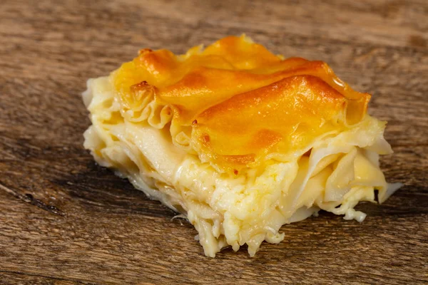 Plăcintă Georgiană Tradițională Achma Brânză — Fotografie, imagine de stoc