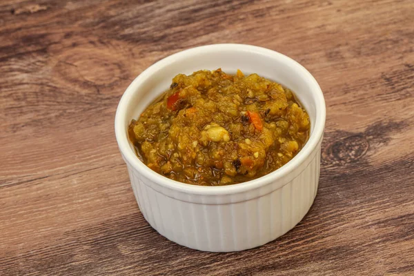 Kasede biberli yeşil baharatlı sos.