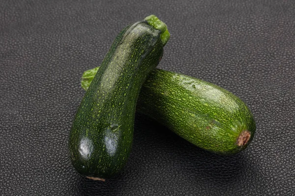 Raw Ripe Zucchini Ready Cooking — Stock Photo, Image