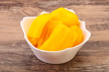 Kasede konserve Jackgruit atıştırmalığı