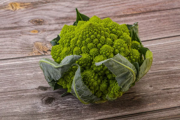 Leckere Vegane Biolebensmittel Romanesco Kohl — Stockfoto