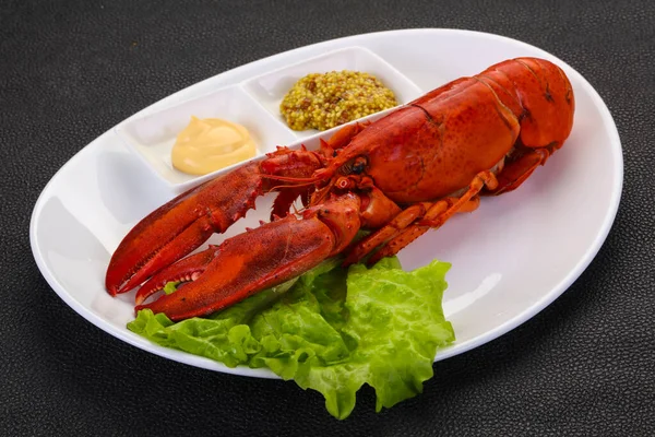 Luxury Lobster Sauces Ready Eat Stock Image