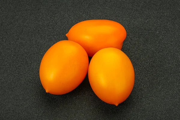 Gula Mogna Tomater Grönsaker — Stockfoto