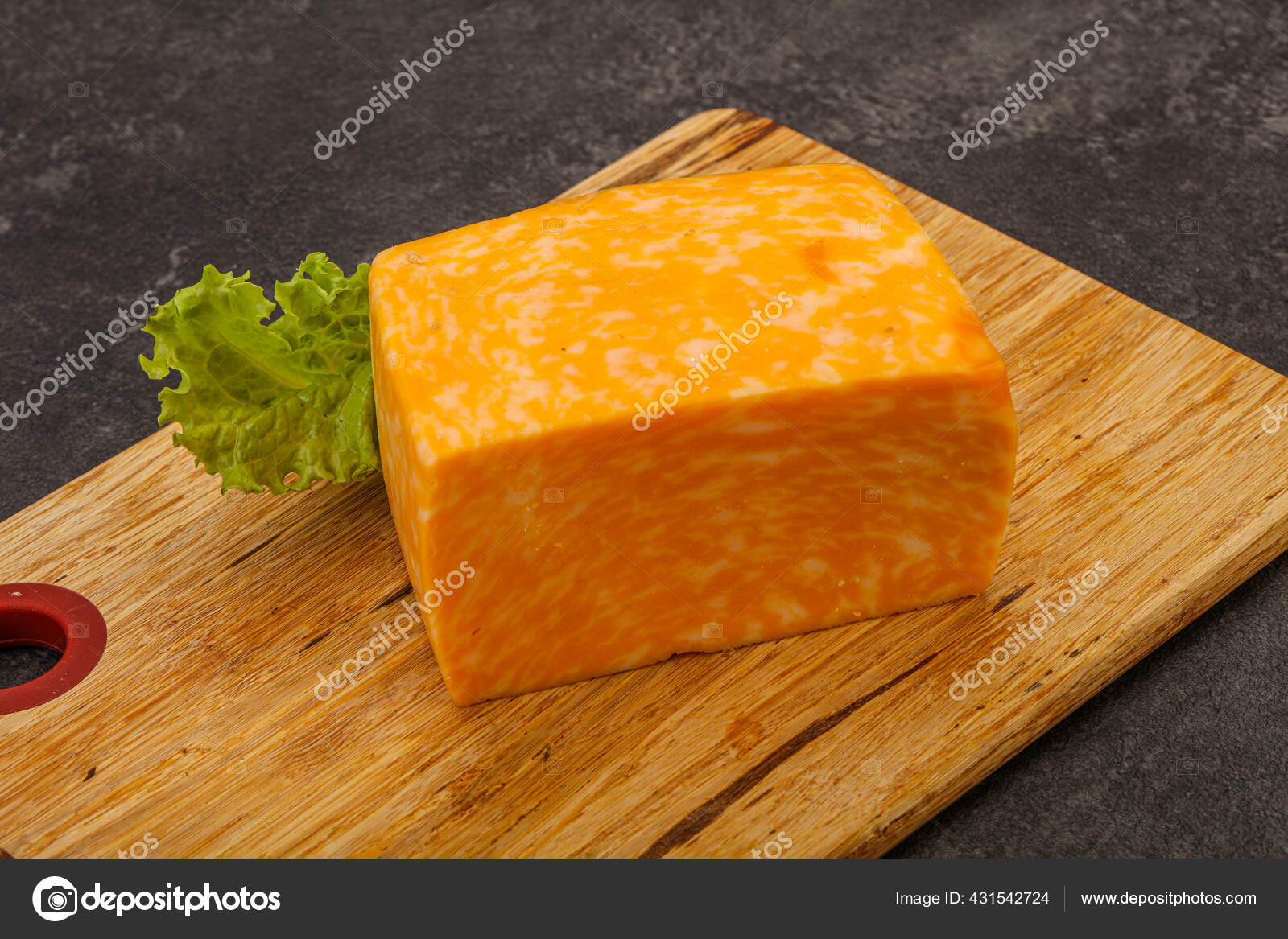 Dairy Marble Cheese Brick Board Stock Photo by ©AndreySt 431542724