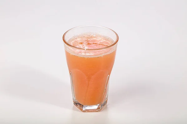 Vitamin Grapefruit Frischer Saft Glas — Stockfoto