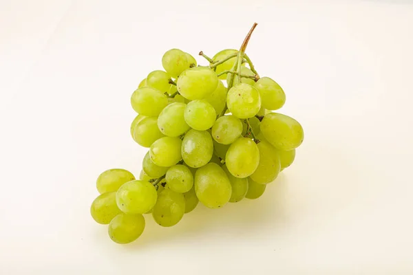 Сладкий Вкусный Спелый Зелёный Виноград — стоковое фото