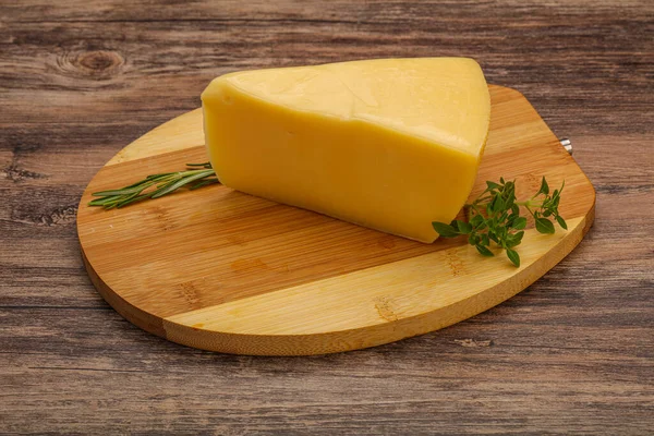 Sert Peynir Biberiye Fesleğen — Stok fotoğraf
