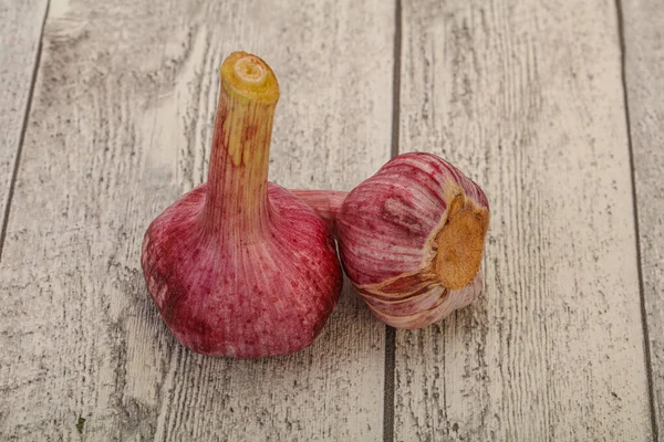 Aromawürze Junger Frischer Knoblauch Zum Kochen — Stockfoto