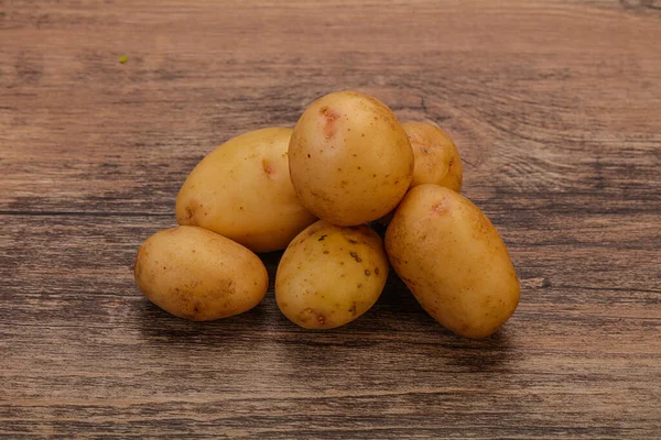 Raw Fresh Baby Young Potato Heap — Stock Photo, Image