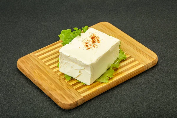 Queso Lácteo Feta Blando Tradicional Griego — Foto de Stock