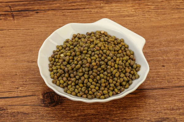 Cuisine Végétarienne Lentille Verte Sèche Pour Cuisson — Photo