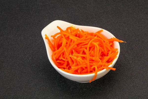 Spicy Korean Carrot Bowl — Stock Photo, Image