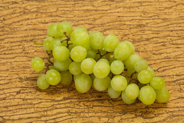 Süße Reife Frische Grüne Traube Zweig — Stockfoto