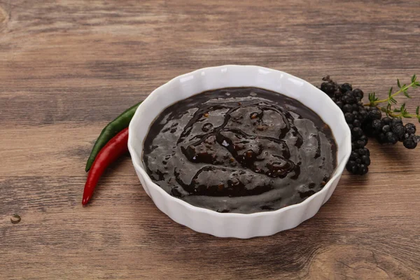 Et için baharatlı karabiber sosu.