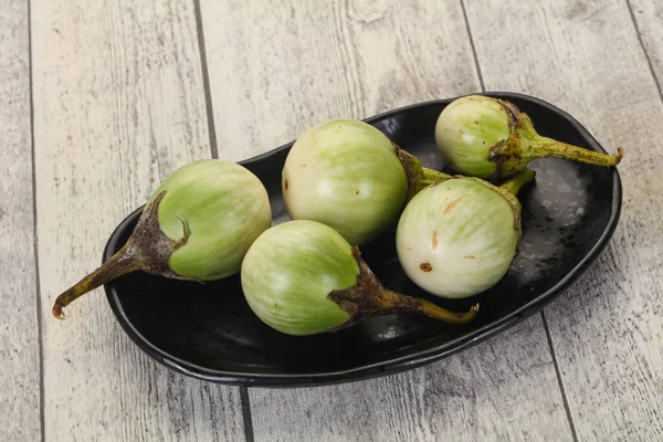 Asian Small Green Eggplant Ready Cooking — Stock Photo, Image