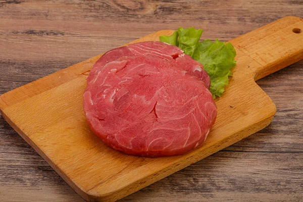 Raw Tuna Fish Steak Grill — Stock Photo, Image