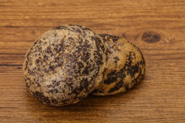 Tatlı ve lezzetli Rus zencefilli çörek yığını